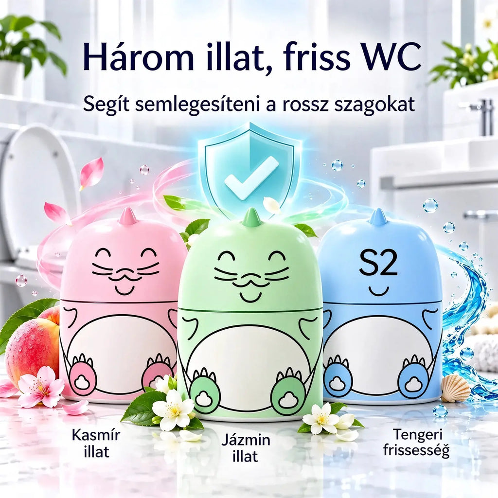 Szerezd meg a WC-tisztítót féláron! 💥 【3 darabos készlet】Egy-egy flakon 2000 öblítésre elegendő – búcsúzz el a kézi súrolástól. ❤