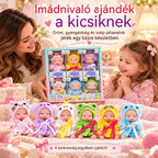 👶 Reborn baba ajándékszett – Állatjelmezekbe öltöztetve! Imádnivaló, alvó babaarcok · 6 babából álló készlet díszdobozban · Tökéletes ajándék gyerekeknek!