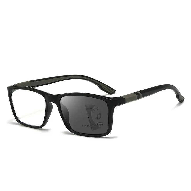 👓 Egyetlen szemüveg – távoli és közeli tárgyak látásához egyaránt! Fényre sötétedő, multifokális szemüveg ☀️ Csúszásmentes, kényelmes és stílusos – tökéletes választás idősek számára.