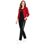 🌸 Elegancia és maximális kényelem! Elegáns 3 részes női szabadidőruha (cipzáras dzseki + póló + nadrág / Méretek: M–6XL)! ✨