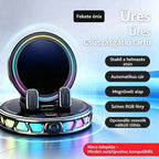 📱 RGB autós tartó automatikus rögzítéssel és 15 W-os vezeték nélküli töltéssel