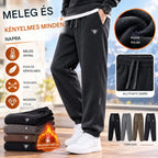 🔥【M-5XL】🖤Új férfi téli nadrág – polárbéléses, megerősített kordbársony; meleg, lezser férfi nadrág.