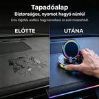 📱 RGB autós tartó automatikus rögzítéssel és 15 W-os vezeték nélküli töltéssel