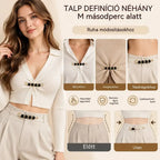 ✨ Elegáns gyöngyös csatok derék- és nyakkivágás-szűkítéshez (12 darabos készlet: 6-féle stílus × 2 darab) 👗 | 💎 Varrásmentes · Elegáns és praktikus
