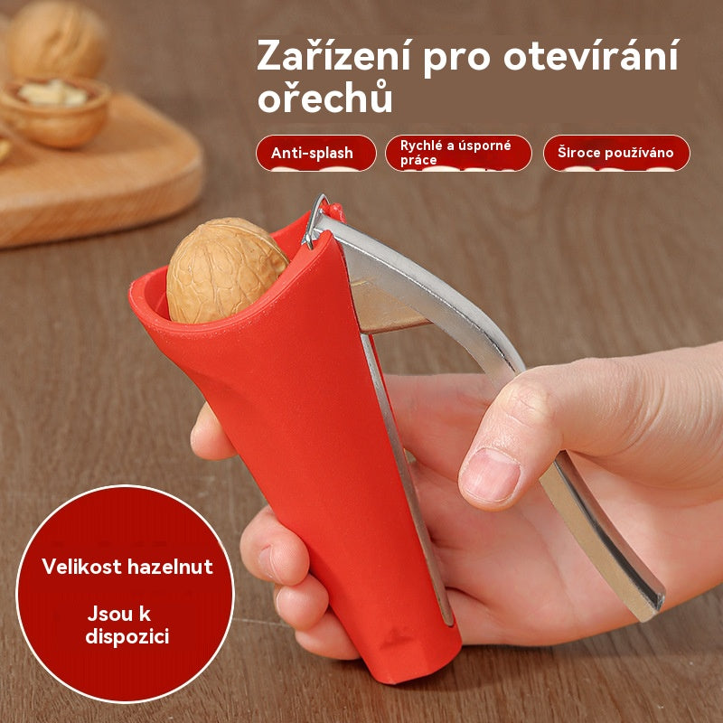 🌰【1+1 Akció】Többfunkciós diótörő/dióhéj-eltávolító