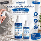 🏆100 ml + 50 ml (2 flakon) 💥 Folyékony faljavító és -szilárdító szer – Egyetlen termékben ötvözi a hézagkitöltés, a tömítés és a megerősítés funkcióit.