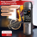 🍷 Nagy pontosságú, hordozható alkoholszonda – Ellenőrizze szintjét vezetés előtt
