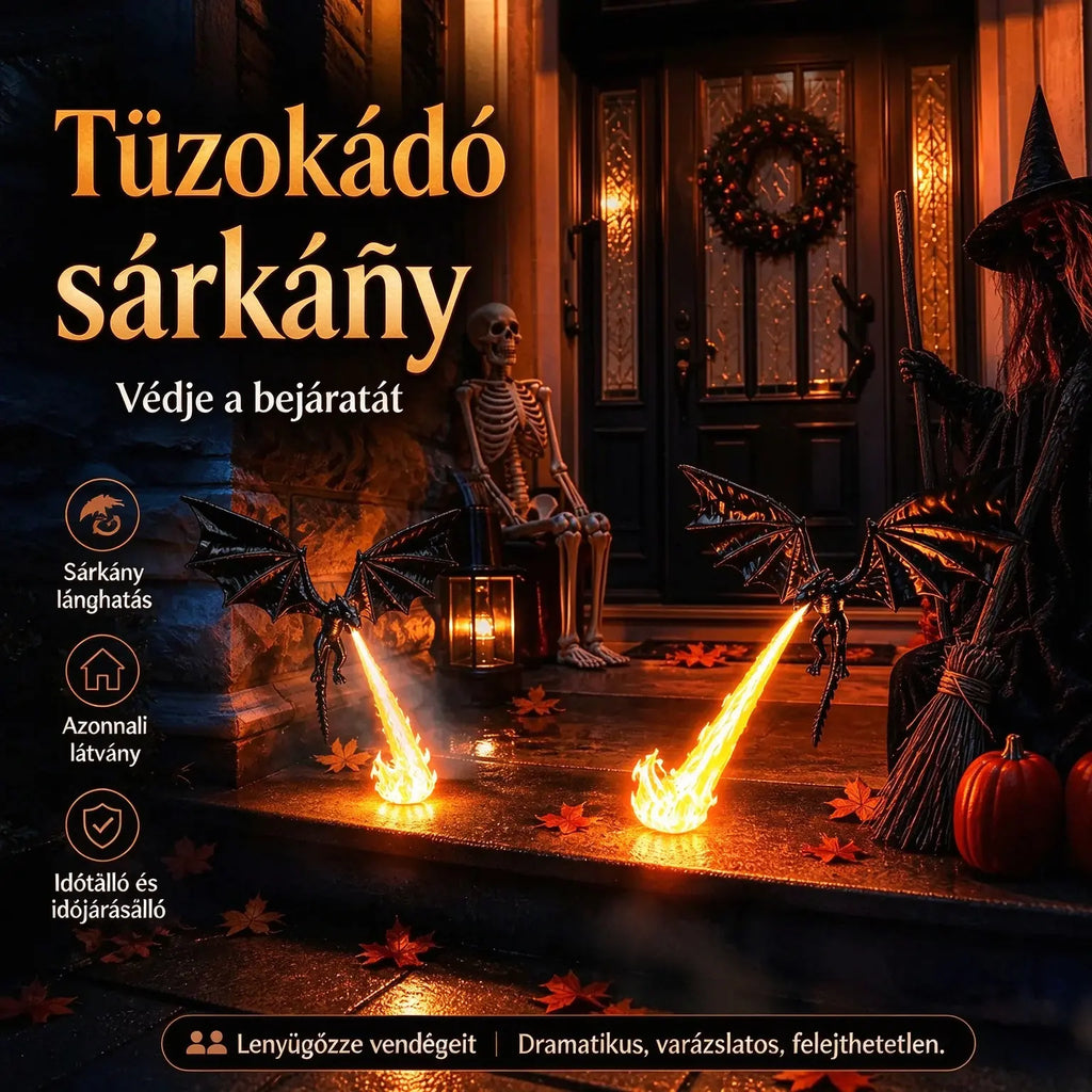 🐉🔥 Korlátozott ideig 50% kedvezmény! Sárkányláng-dekoráció: élethű lángeffektus, selymes tapintású PLA-szál. Kihagyhatatlan darab a Halloween-dekorációhoz! Rendelj legalább 2 darabot, és élvezd a kedvezményt! 🎃🌙✨