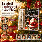 5 darabos csomag, ára 8500 Ft 🎄 Karácsonyi ajándékdoboz készpénzhez ✨ Karácsonyfadísz, amiben bankjegyek rejthetők – kreatív és meglepő ünnepi ajándék.