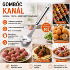 🍖 【2 részes készlet】304-es rozsdamentes acél húsgombóckészítő – ideális hús- és halgombócok formázásához, tökéletes otthoni használatra 🥄