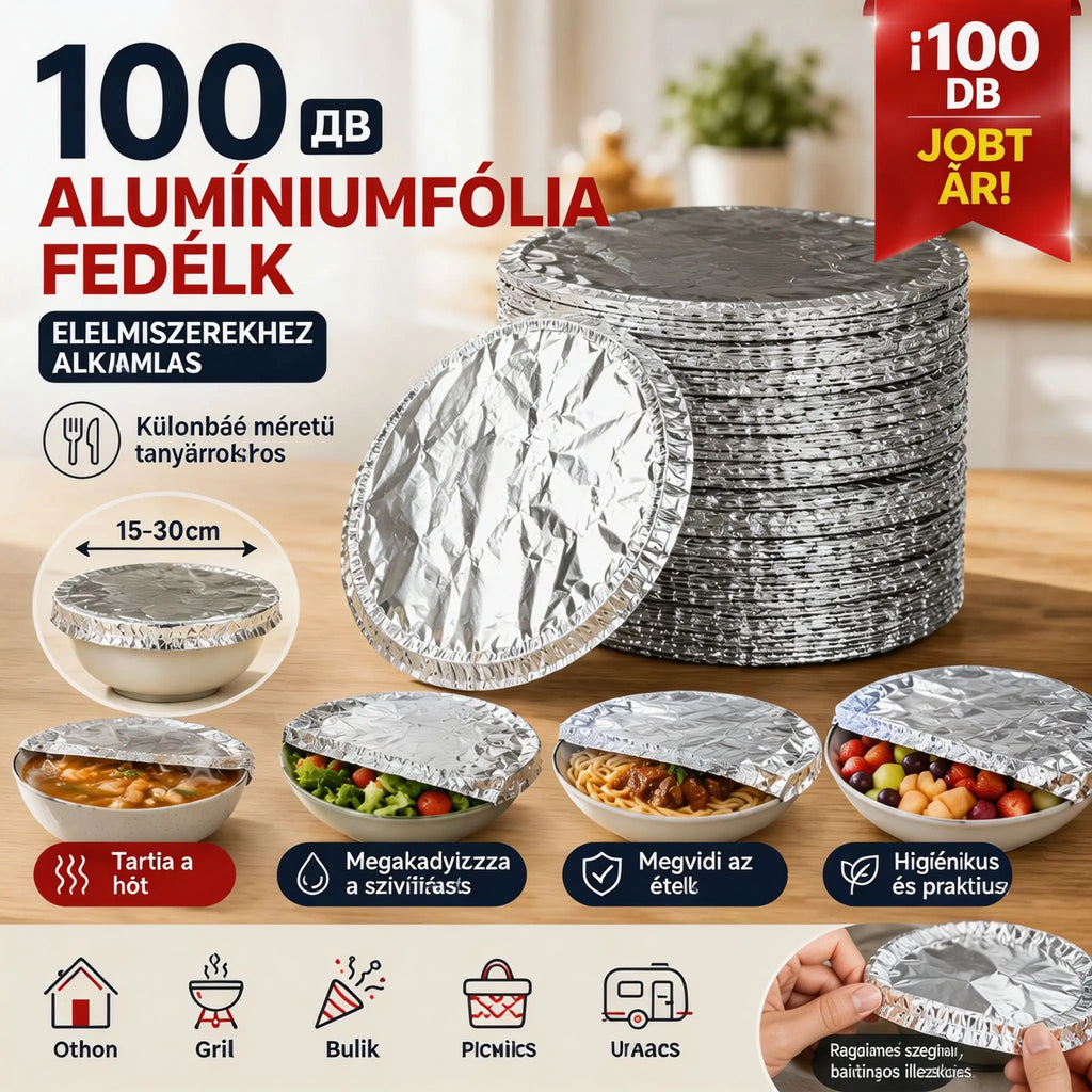 💥💥【100 darab】9000 Forint ⏰ Alumíniumfólia szigetelőborítás