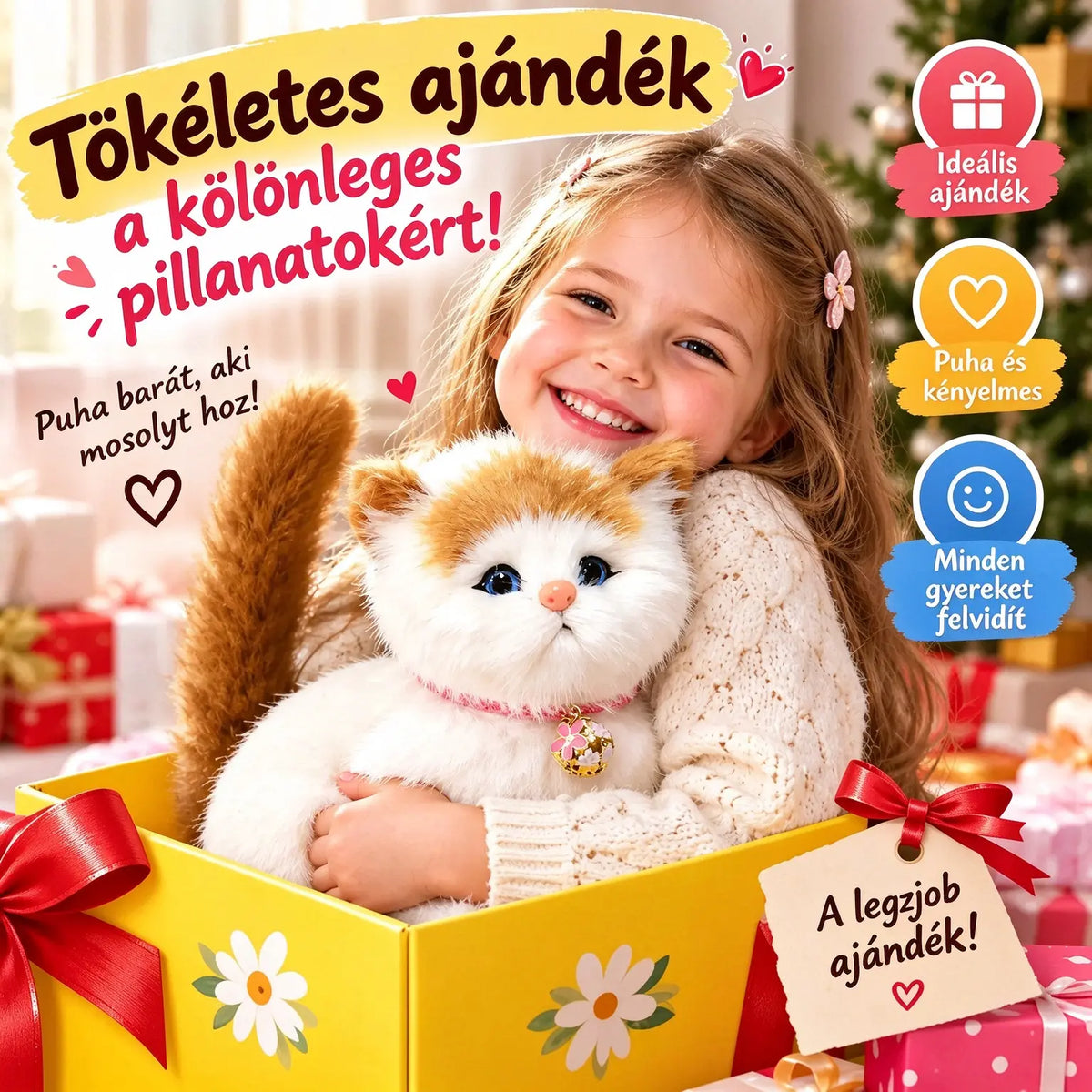 🐱🐱Kedvezmény - 🔥Az én robot plüss cicám